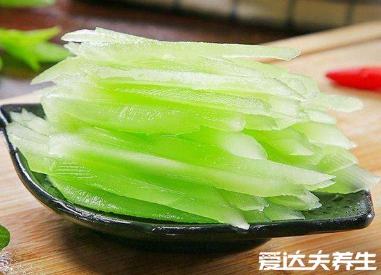 萵筍的營養(yǎng)價值及功效，利尿通乳效果好很適合產(chǎn)婦食用