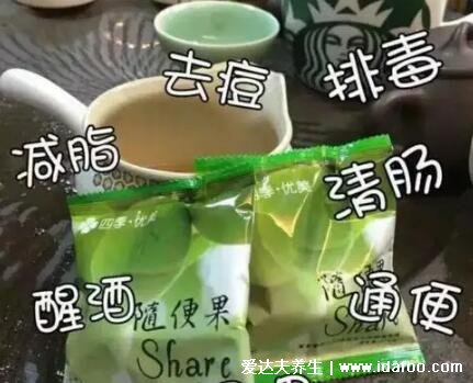 隨便果的作用與功效，排毒養(yǎng)顏的減肥利器(還能增加酒量)