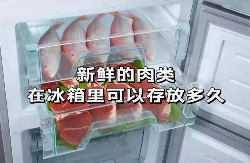 新鮮肉類能在冰箱存放多久肉類如何存放更安全